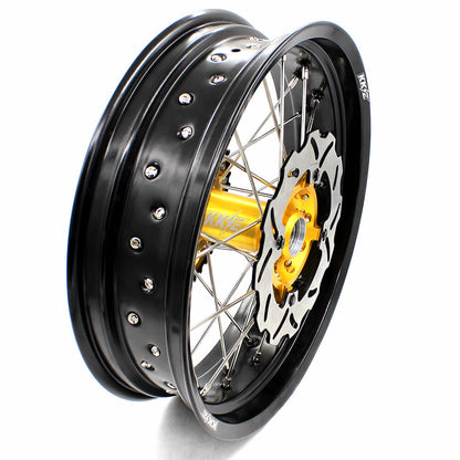 KKE 17 Inch Supermoto Wheels for SUZUKI RMZ250 2007-2024 RMZ450 2005-2024 - Howling Moto