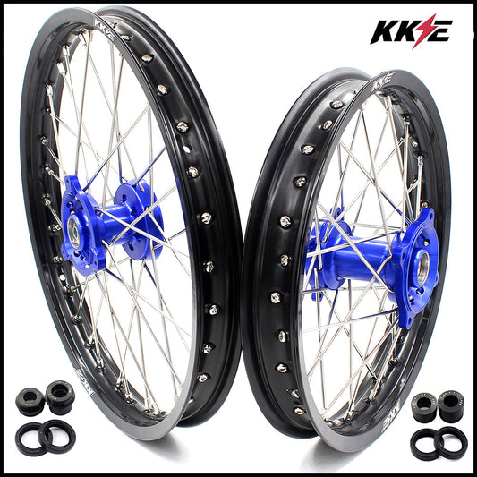 KKE 19 & 16 Kids Wheels fit for Suzuki RM85 RM80 Yamaha YZ80 YZ85 Blue Hub - Howling Moto