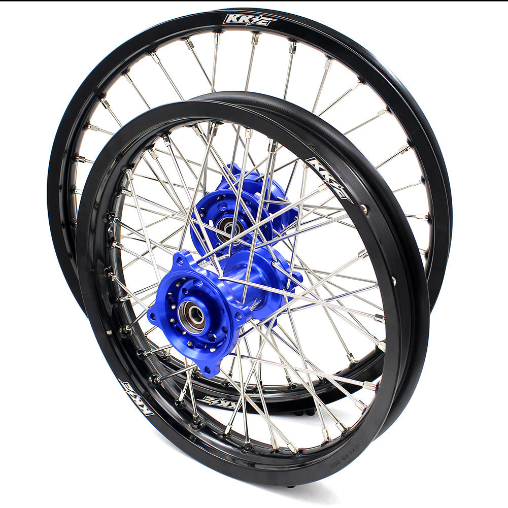 KKE 19 & 16 Kids Wheels fit for Suzuki RM85 RM80 Yamaha YZ80 YZ85 Blue Hub - Howling Moto