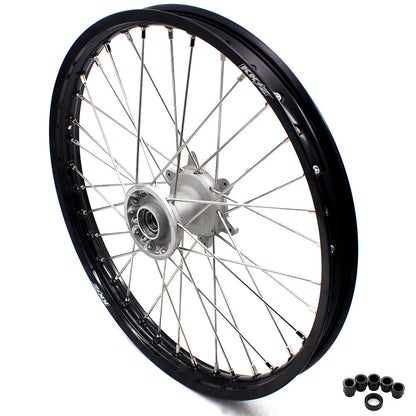 KKE 21×1.6 Cast Front Wheel Rim Fit Yamaha YZ125 YZ250 YZ250F YZ450F Silver Hub