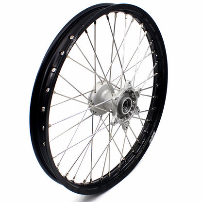 KKE 21×1.6 Cast Front Wheel Rim Fit Yamaha YZ125 YZ250 YZ250F YZ450F Silver Hub
