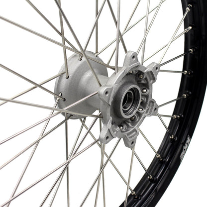 KKE 21×1.6 Cast Front Wheel Rim Fit Yamaha YZ125 YZ250 YZ250F YZ450F Silver Hub