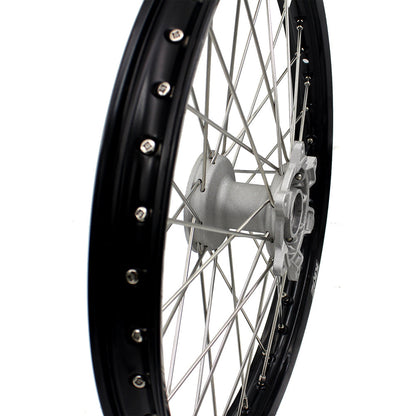 KKE 21×1.6 Cast Front Wheel Rim Fit Yamaha YZ125 YZ250 YZ250F YZ450F Silver Hub