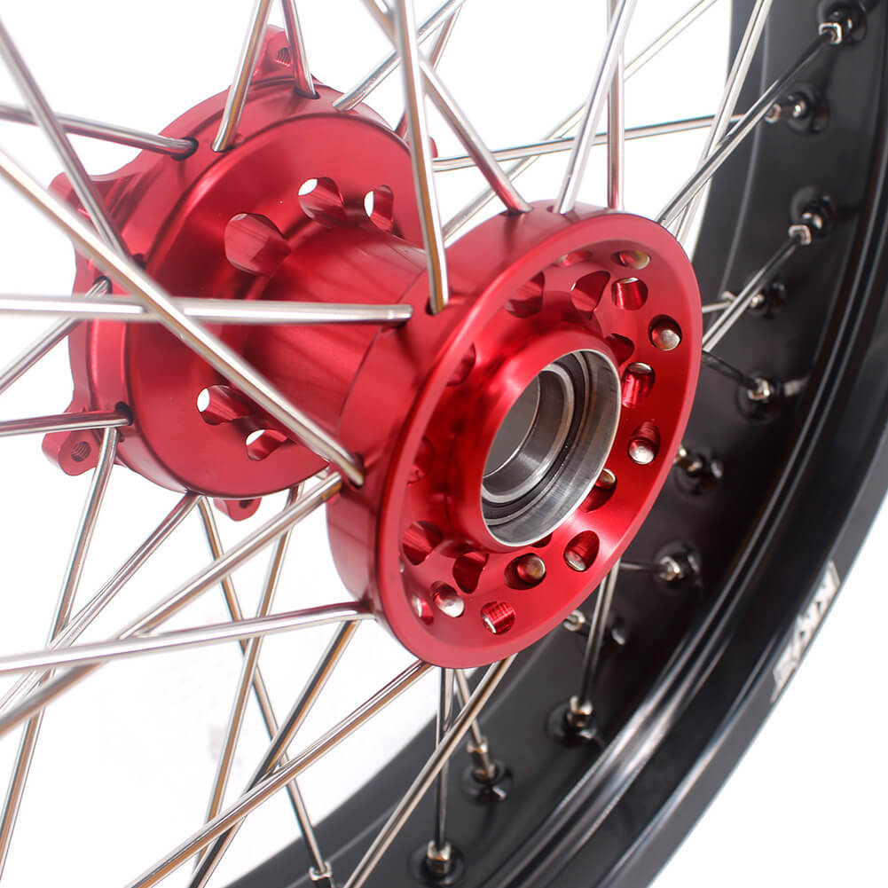 KKE 3.5 & 4.25*17inch Supermoto Wheels Rims for GAS GAS Enduro Bikes 2018-2020 - Howling Moto