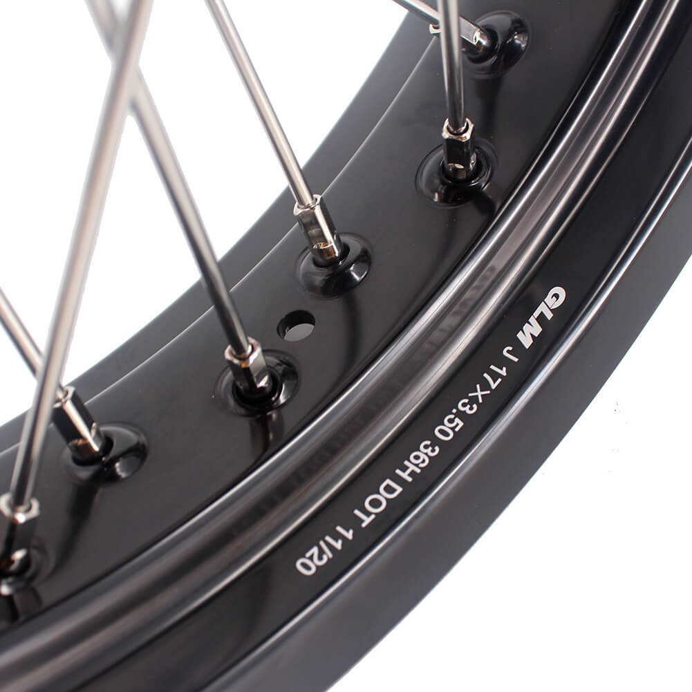 KKE 3.5 & 4.25*17inch Supermoto Wheels Rims for GAS GAS Enduro Bikes 2018-2020 - Howling Moto