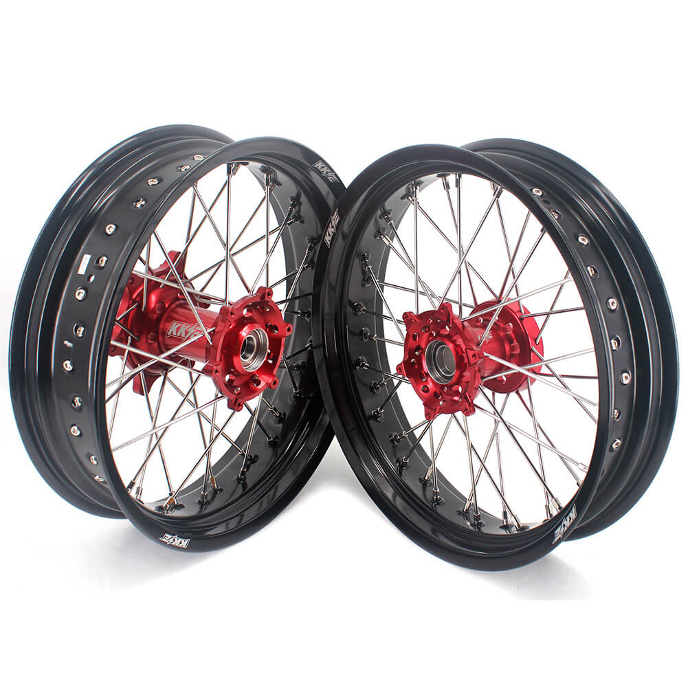 KKE 3.5 & 4.25*17inch Supermoto Wheels Rims for GAS GAS Enduro Bikes 2018-2020 - Howling Moto