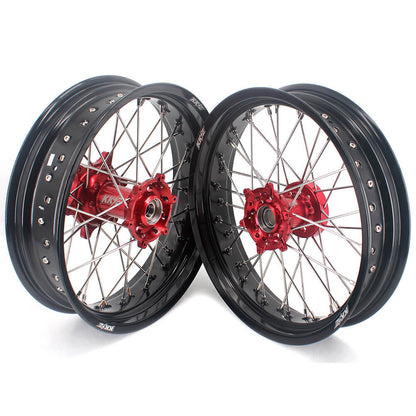 KKE 3.5 & 4.25*17inch Supermoto Wheels Rims for GAS GAS Enduro Bikes 2018-2020 - Howling Moto
