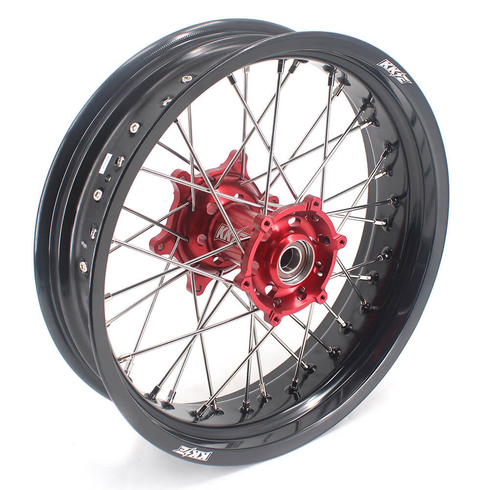 KKE 3.5 & 4.25*17inch Supermoto Wheels Rims for GAS GAS Enduro Bikes 2018-2020 - Howling Moto