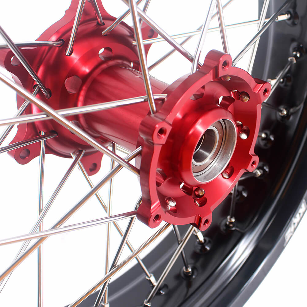 KKE 3.5 & 4.25*17inch Supermoto Wheels Rims for GAS GAS Enduro Bikes 2018-2020 - Howling Moto