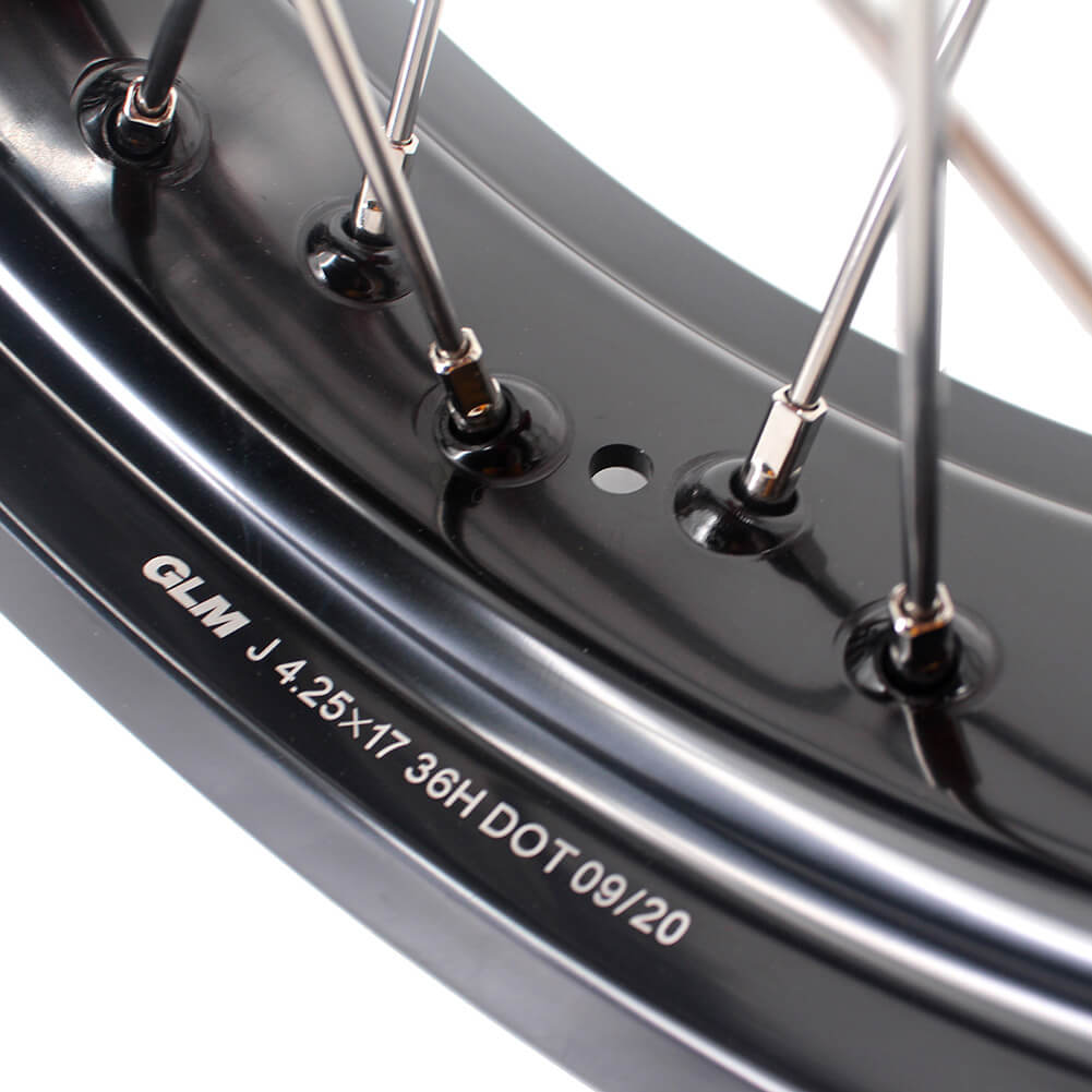 KKE 3.5 & 4.25*17inch Supermoto Wheels Rims for GAS GAS Enduro Bikes 2018-2020 - Howling Moto