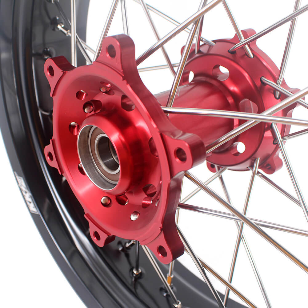 KKE 3.5 & 4.25*17inch Supermoto Wheels Rims for GAS GAS Enduro Bikes 2018-2020 - Howling Moto