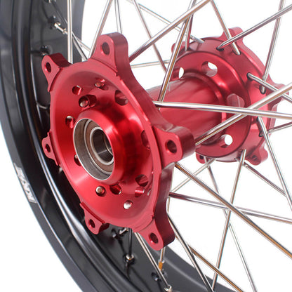 KKE 3.5 & 4.25*17inch Supermoto Wheels Rims for GAS GAS Enduro Bikes 2018-2020 - Howling Moto
