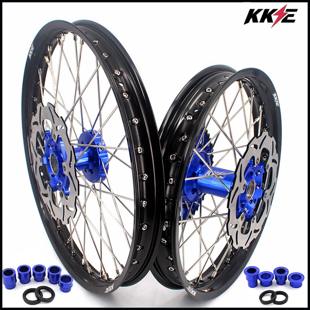 KKE 21 & 19 Rims for YAMAHA YZ125 YZ250F 1999-2016 YZ250F 01-15 YZ450F - Howling Moto