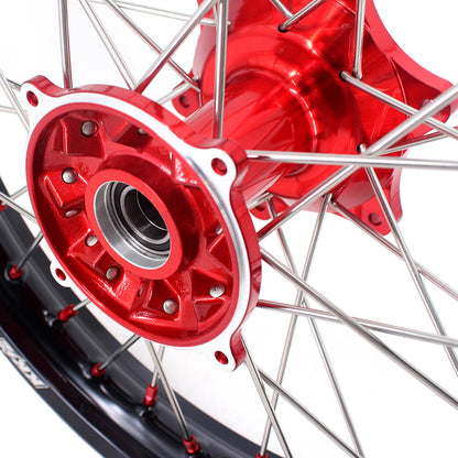 KKE 21" 18" or 21" 19" Cast Hub Billet Rims For HONDA CRF250R 2004-2013 CRF450R CR125R CR250R 2002-2013