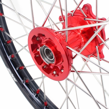 KKE 21" 18" or 21" 19" Cast Hub Billet Rims For HONDA CRF250R 2004-2013 CRF450R CR125R CR250R 2002-2013
