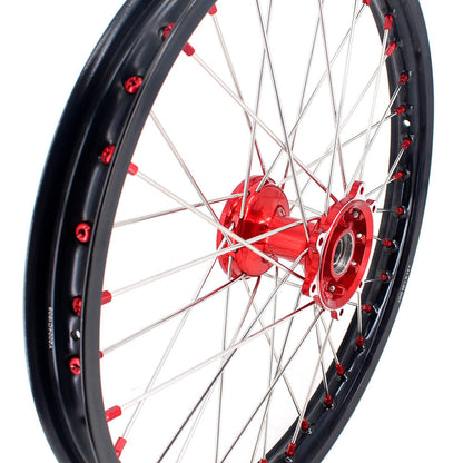 KKE 21" 18" or 21" 19" Cast Hub Billet Rims For HONDA CRF250R 2004-2013 CRF450R CR125R CR250R 2002-2013