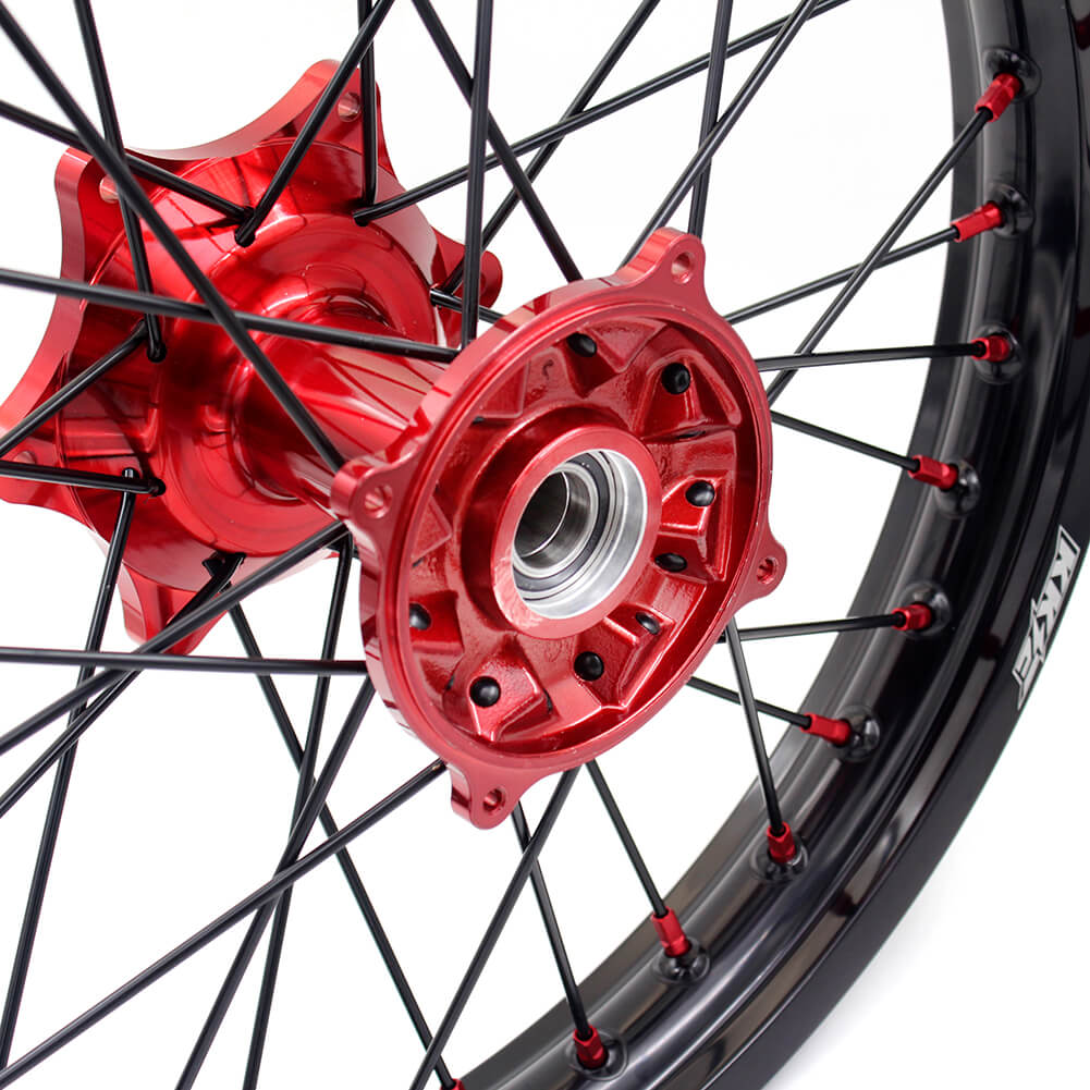 KKE 21 & 19 Casting Wheels for Honda CRF250R 2004-2013 CRF450R 2002-2012 Disc - Howling Moto