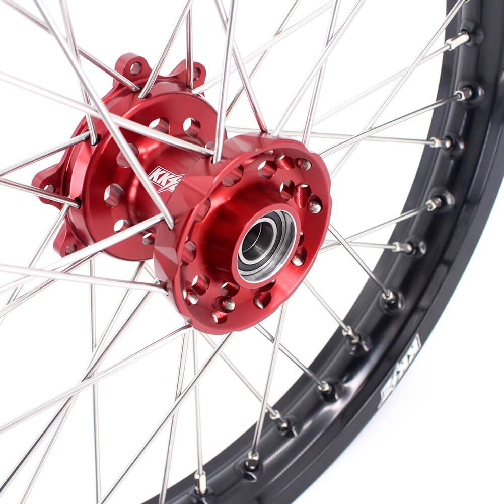 KKE 1.85*19 & 2.15*19 Flat Track Wheels For HONDA CRF250R 04-13 CRF450R 02-12 - Howling Moto