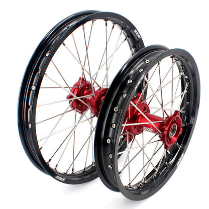 KKE 17/14 Kid's Wheels Rims for HONDA CRF150R CRF150RB 2007-2025 Mini Bike Red - Howling Moto