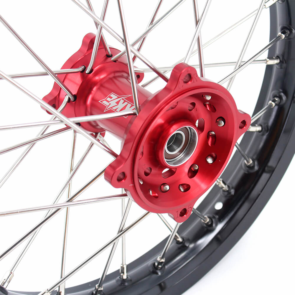 KKE 17/14 Kid's Wheels Rims for HONDA CRF150R CRF150RB 2007-2025 Mini Bike Red - Howling Moto