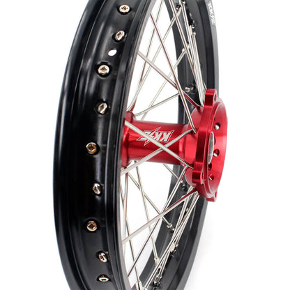 KKE 17/14 Kid's Wheels Rims for HONDA CRF150R CRF150RB 2007-2025 Mini Bike Red - Howling Moto