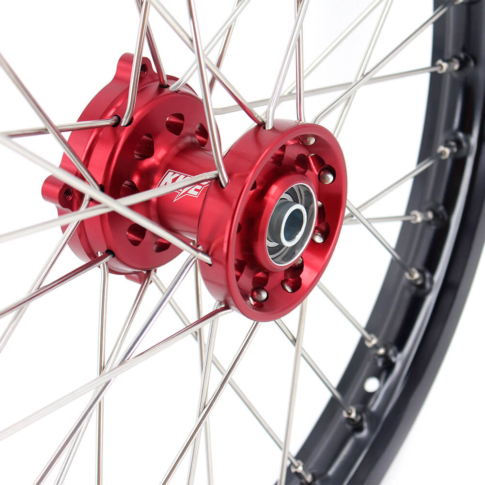 KKE 17/14 Kid's Wheels Rims for HONDA CRF150R CRF150RB 2007-2025 Mini Bike Red - Howling Moto