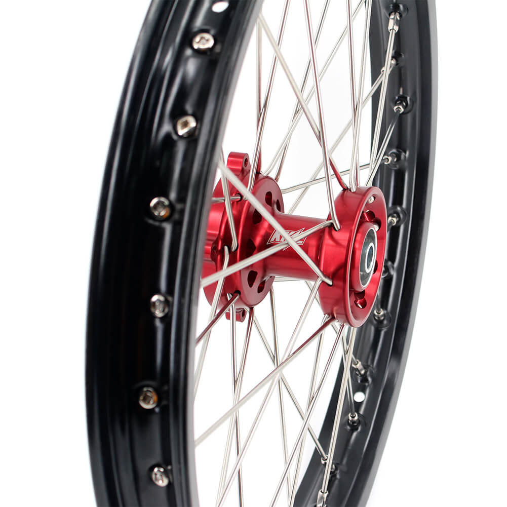 KKE 17/14 Kid's Wheels Rims for HONDA CRF150R CRF150RB 2007-2025 Mini Bike Red - Howling Moto