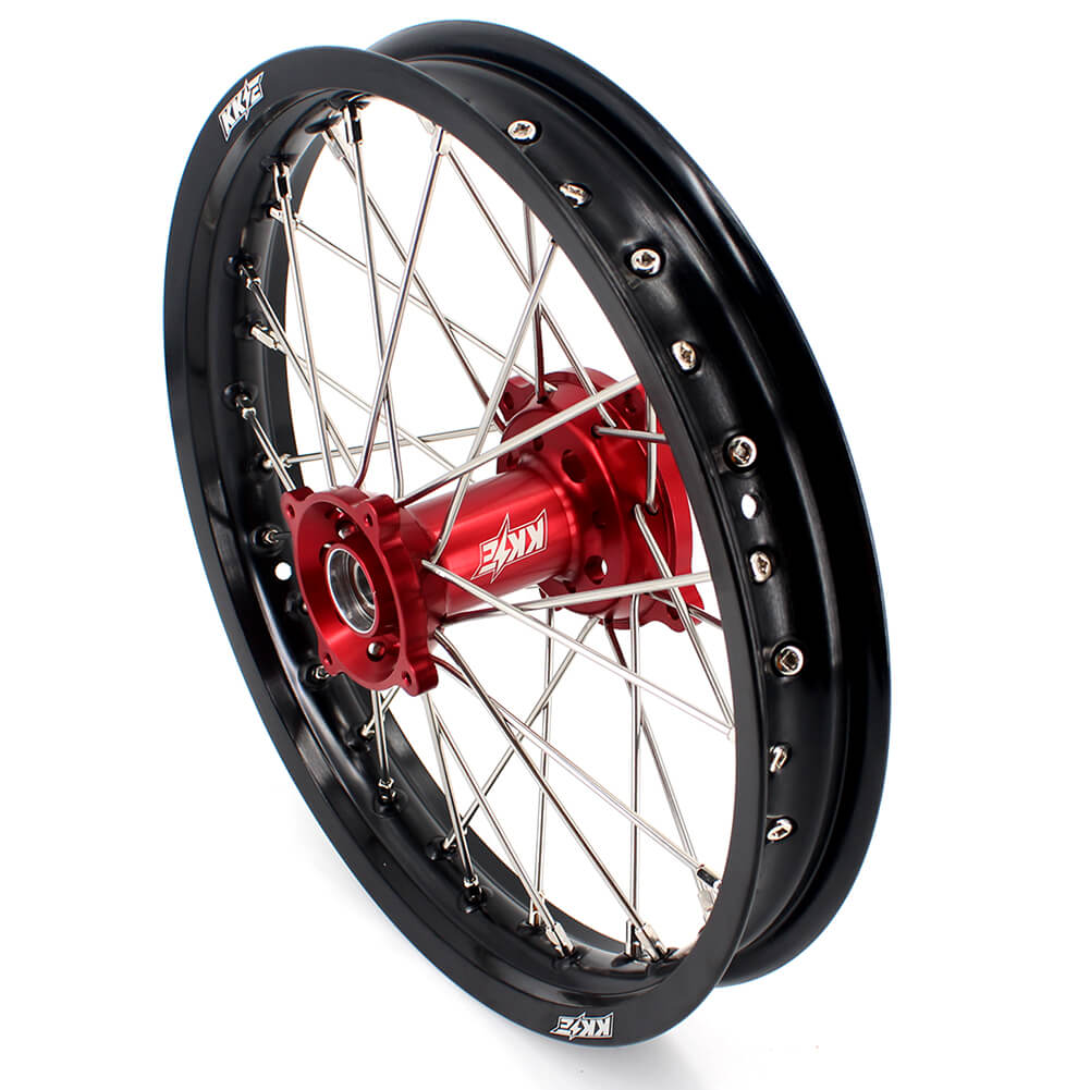 KKE 17/14 Kid's Wheels Rims for HONDA CRF150R CRF150RB 2007-2025 Mini Bike Red - Howling Moto