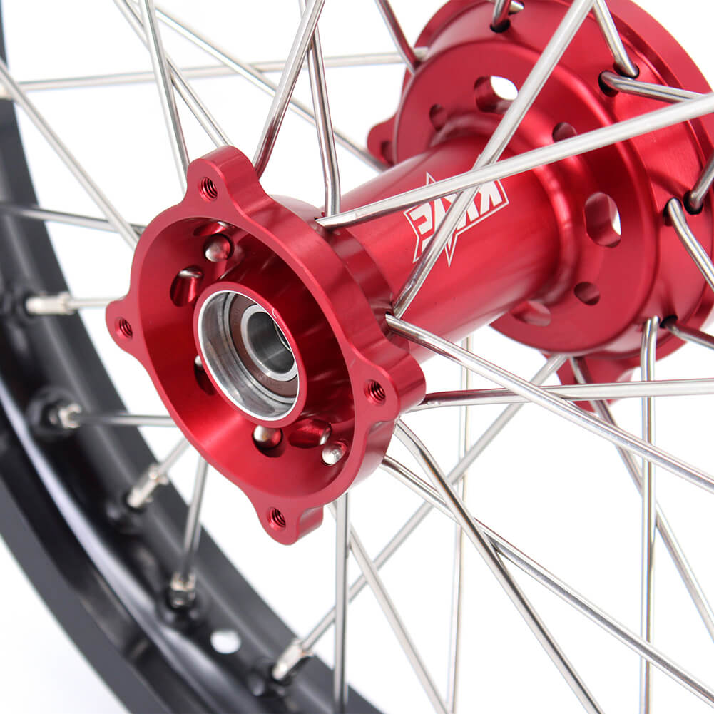 KKE 17/14 Kid's Wheels Rims for HONDA CRF150R CRF150RB 2007-2025 Mini Bike Red - Howling Moto