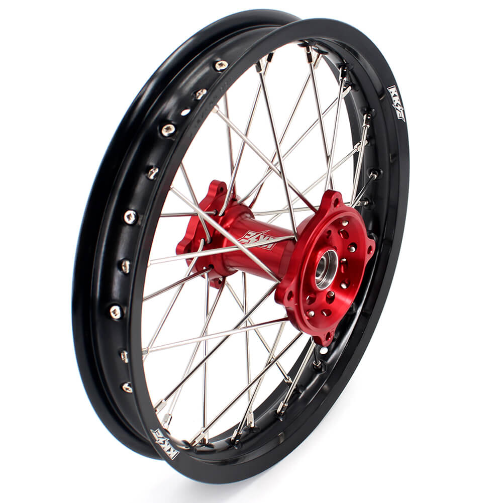 KKE 17/14 Kid's Wheels Rims for HONDA CRF150R CRF150RB 2007-2025 Mini Bike Red - Howling Moto