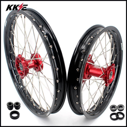 KKE 17/14 Kid's Wheels Rims for HONDA CRF150R CRF150RB 2007-2025 Mini Bike Red - Howling Moto