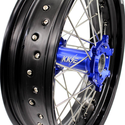 KKE 3.5 & 4.25 Supermoto Motard Rims for Yamaha WR250X 2008-2011 - Howling Moto