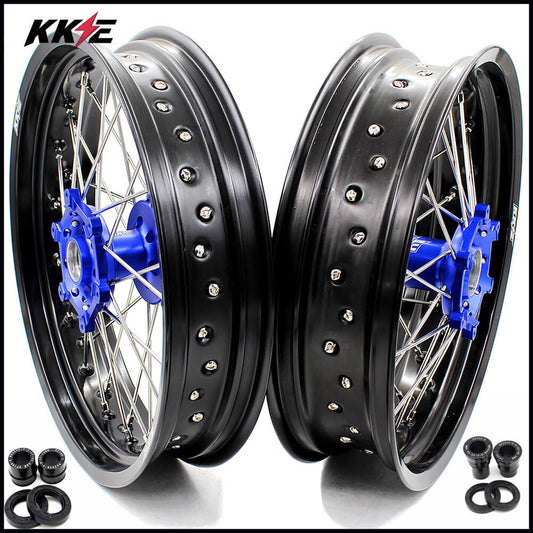 KKE 3.5 & 4.25 Supermoto Motard Rims for Yamaha WR250X 2008-2011 - Howling Moto