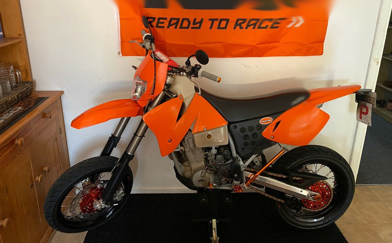 KKE 3.5*17inch & 4.25*17inch CUSH Drive Supermoto Rims Tires For KTM SX SX-F XC XC-F EXC EXC-F XCW 2003-2024 - Howling Moto