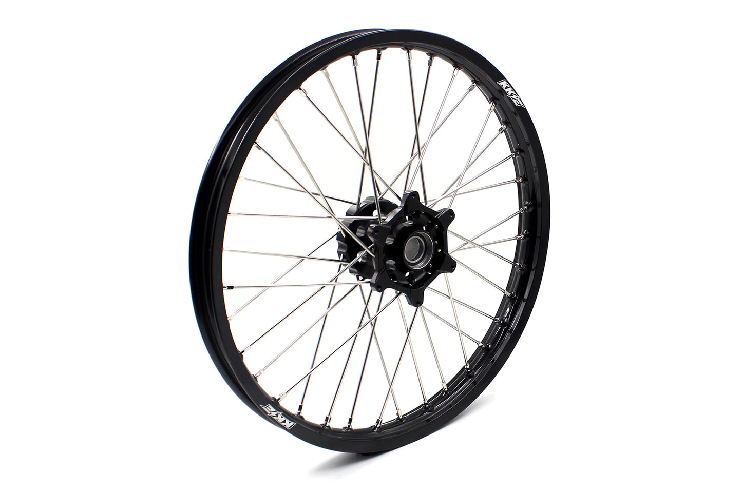 KKE Enduro 1.6*21" & 2.15*18" CNC Hub Electric Dirtbike Alloy Wheels Rims Fit STARK VARG Black Hub - Howling Moto