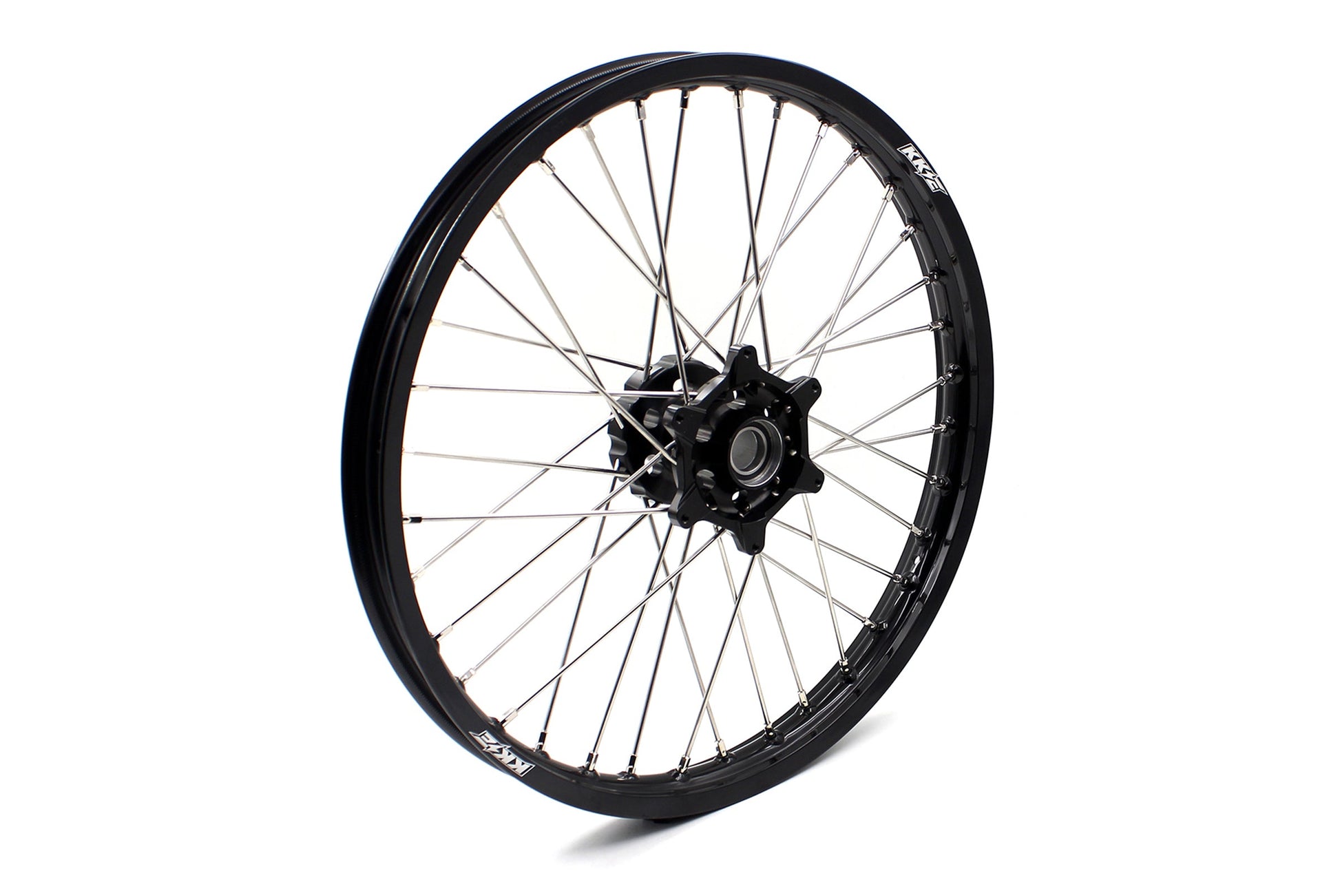 KKE Enduro 1.6*21" & 2.15*18" CNC Hub Electric Dirtbike Alloy Wheels Rims Fit STARK VARG Black Hub - Howling Moto