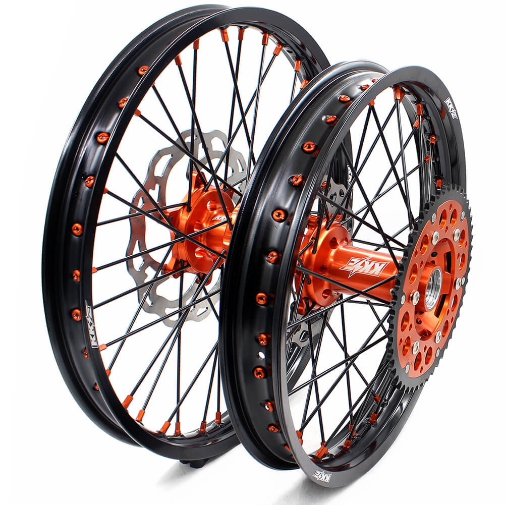 KKE 21in. 19in. Wheels For KTM SX SX-F XC SXF 125-530CC 2003-2025 Off Road Spoke Rims