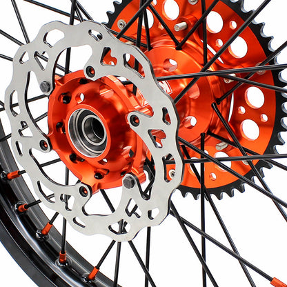 KKE 21in. 19in. Wheels For KTM SX SX-F XC SXF 125-530CC 2003-2025 Off Road Spoke Rims