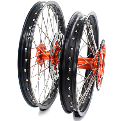 KKE 21" 19" Wheels For KTM SX SXF XC XCW XCF EXC EXC-F 125-530CC 2003-2025 Off Road Dirt Bike