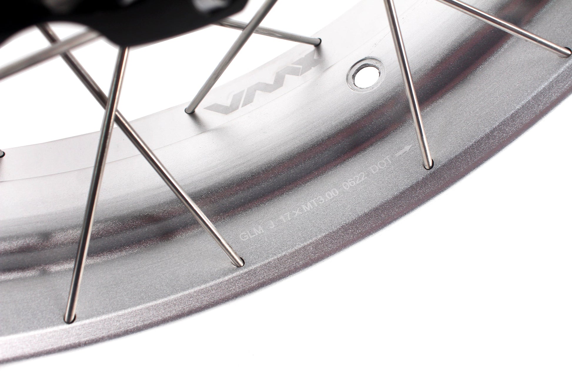 VMX 17 Inch Spoked Aluminum Tubeless Wheels Rims For Husqvarna Svartpilen 401 2020-2021 - Howling Moto