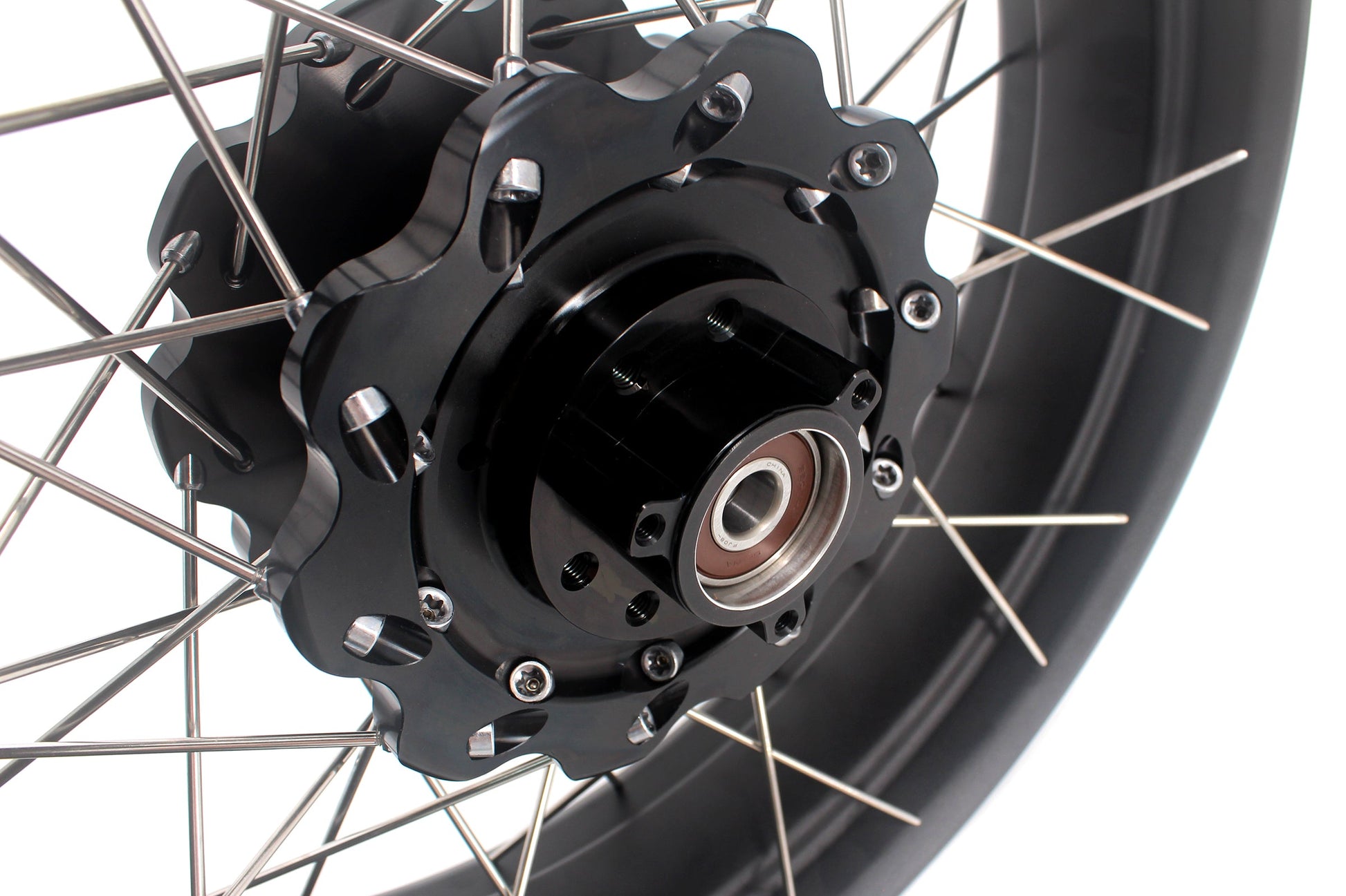 VMX 2.5*17/3.5*17 CUSH Drive Tubeless Wheels Rim For Husqvarna Svartpilen 401 2020-2021 - Howling Moto