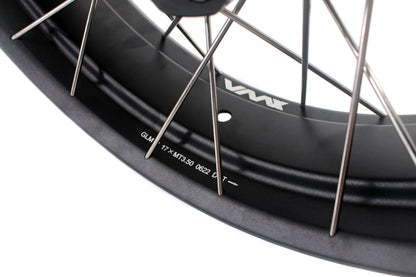VMX 2.5*17/3.5*17 CUSH Drive Tubeless Wheels Rim For Husqvarna Svartpilen 401 2020-2021 - Howling Moto