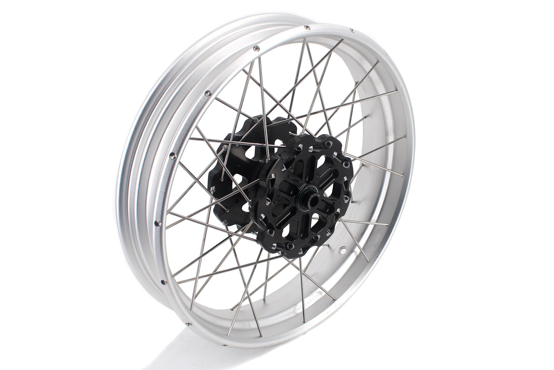 VMX 17 Inch Spoked Aluminum Tubeless Wheels Rims For Husqvarna Svartpilen 401 2020-2021 - Howling Moto