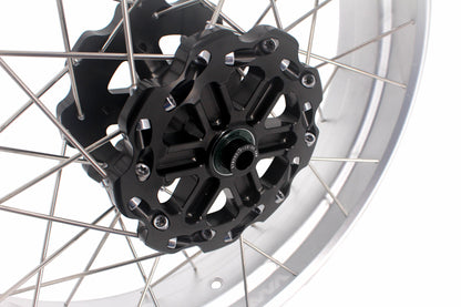 VMX 17 Inch Spoked Aluminum Tubeless Wheels Rims For Husqvarna Svartpilen 401 2020-2021 - Howling Moto