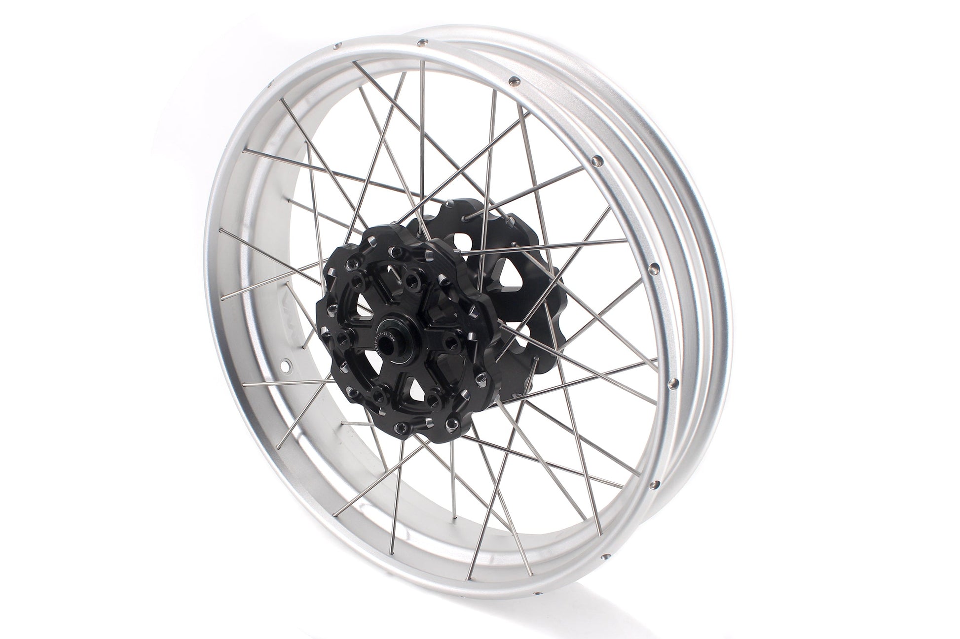 VMX 17 Inch Spoked Aluminum Tubeless Wheels Rims For Husqvarna Svartpilen 401 2020-2021 - Howling Moto