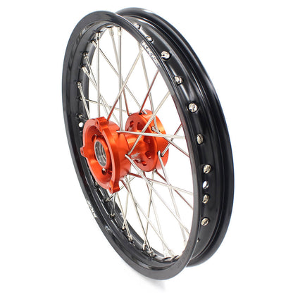 KKE 14"*1.4/12"*1.6 Kid's Small Wheels Rims Set Fit KTM SX 65 2002-2024 - Howling Moto