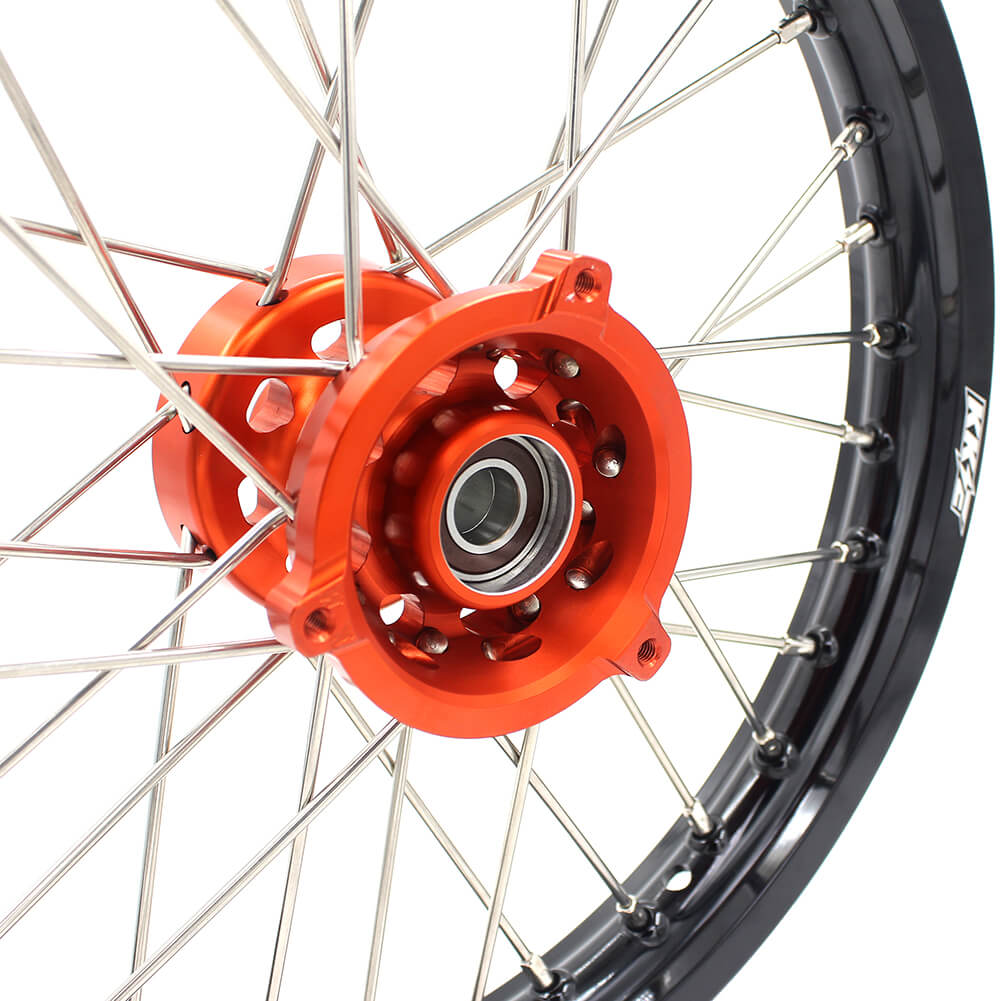 KKE 14"*1.4/12"*1.6 Kid's Small Wheels Rims Set Fit KTM SX 65 2002-2024 - Howling Moto