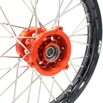 KKE 14"*1.4/12"*1.6 Kid's Small Wheels Rims Set Fit KTM SX 65 2002-2024 - Howling Moto