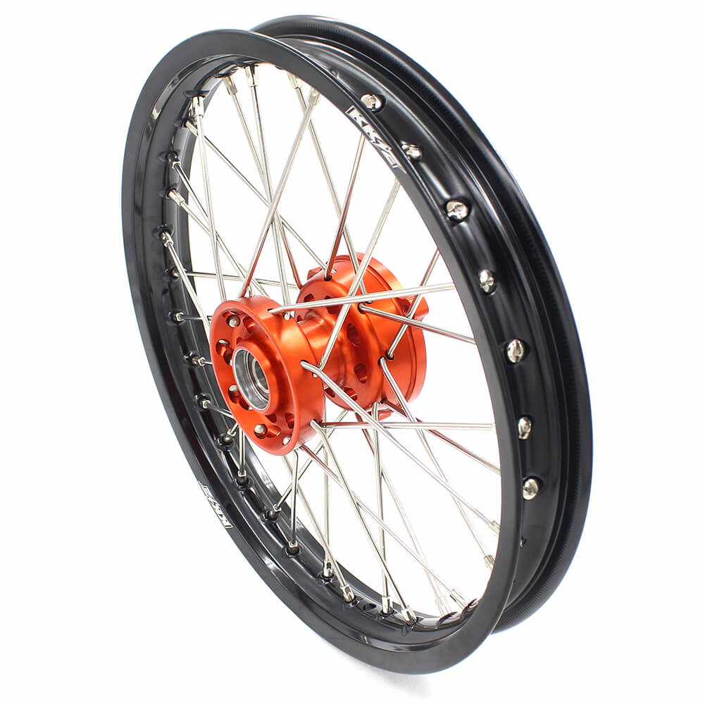 KKE 14"*1.4/12"*1.6 Kid's Small Wheels Rims Set Fit KTM SX 65 2002-2024 - Howling Moto