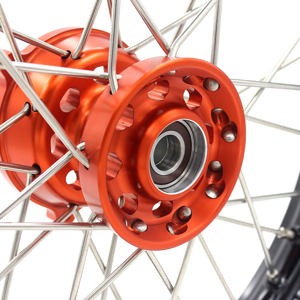 KKE 14"*1.4/12"*1.6 Kid's Small Wheels Rims Set Fit KTM SX 65 2002-2024 - Howling Moto
